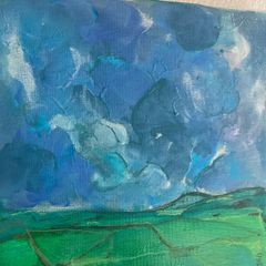 Original Abstract Painting Irish Art Original Landscape Art minimalist abstract art Jano Art