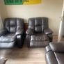 Reclining sofa and 2 armchairs Image 3
