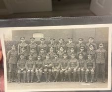 irish guards post card old memory