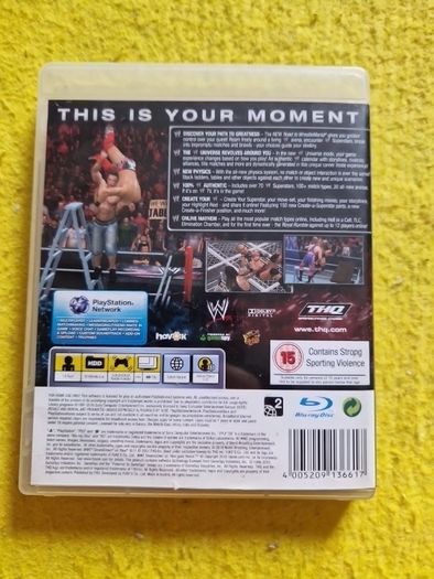 Smack Down vs Raw 2011 PlayStation3 Ps3 games Original