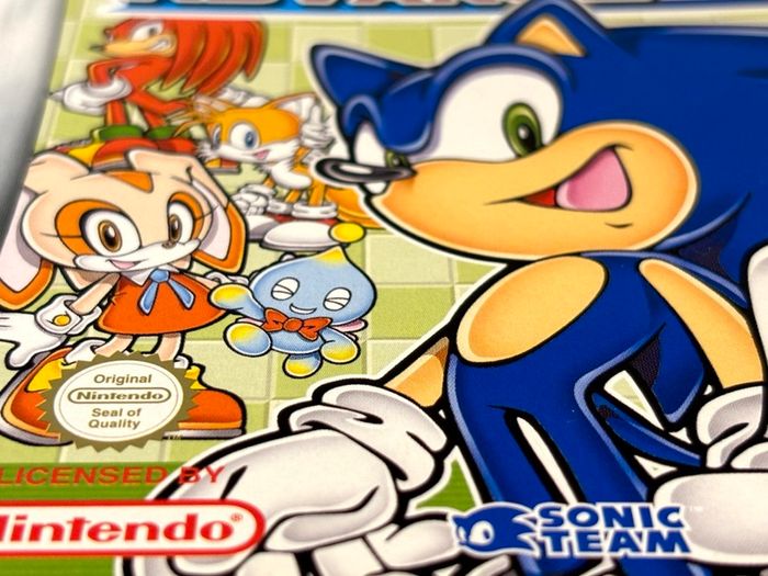 Sonic Advance 2 for Game Boy Advance Boxed & Minty