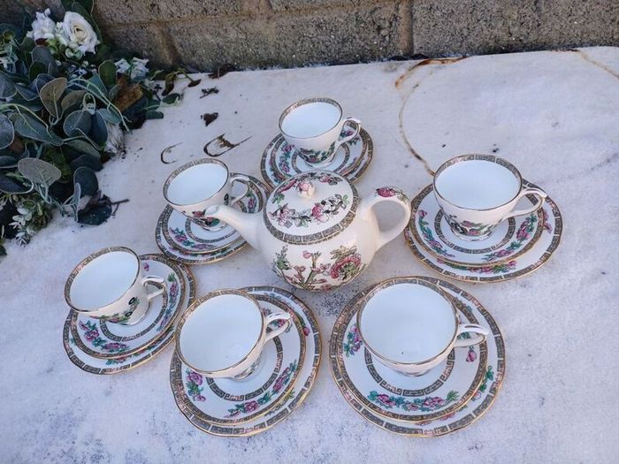 Vintage Indian Tree Teaset