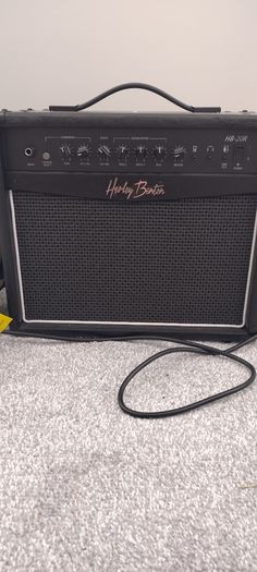 Harley Benton sc400 electric guitar with amp for sale