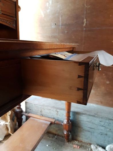 antique dresser/unit