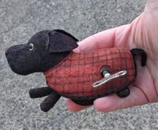 Schuco Yorkie Wind Up Dog (1950's PWO)