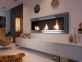 Luxury - Bio Fireplace Juliet 1800 (No Chimney Needed, No Smoke, Ash Or Soot)