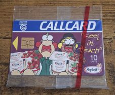 Ireland CallCard "Yoplait Zig and Zag", mint in wrapper, 9/1996, 10 Units - free standard postage
