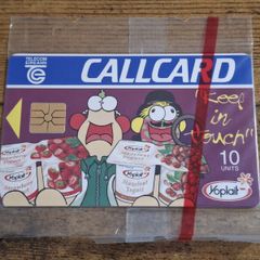 Ireland CallCard "Yoplait Zig and Zag", mint in wrapper, 9/1996, 10 Units - free standard postage