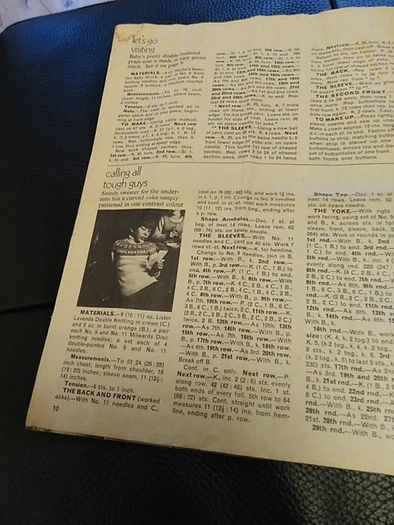 Vintage Woman's Own knitting booklet - price includes postage