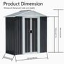 Metal Shed 5x3FT Image 6