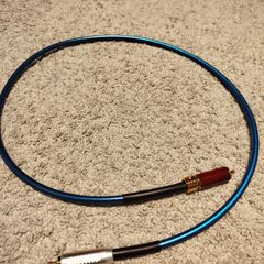 Furutech Digital cable coaxial 75ohm with high quality RCA plugs gold.