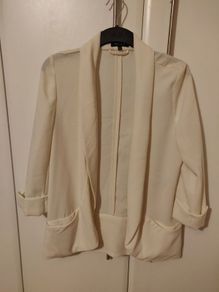 New Look Cream Blazer