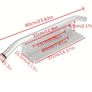 Universal Spotlight Frame Car Auxiliary Lamp Light & Off-Road License Plate Light Modification Image 3