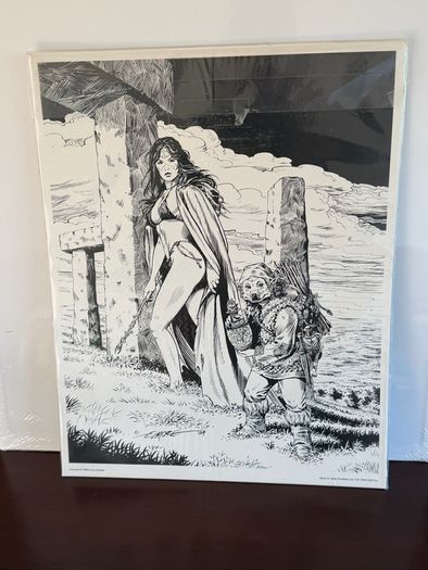 Larry Elmore - Silver Steel. Portfolio. 1990's.