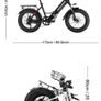 PHILODO H4 Foldable Step-Thru Fat Bike Image 2