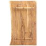 Bathroom Vanity Top Solid Acacia Wood 100x55x3.8 cm Image 2