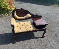 Traditional Solid Wood Telephone Table / Hall Table