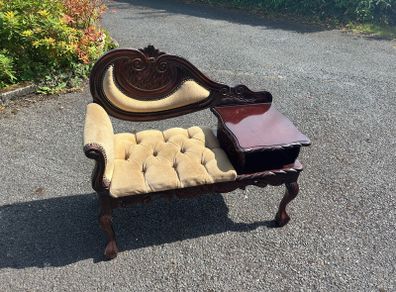 Traditional Solid Wood Telephone Table / Hall Table