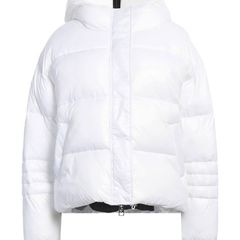 Gaelle White Puffer Jacket, IT 44 with tags.