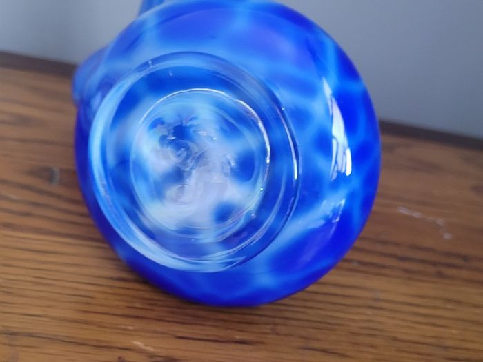 Mid-century murano pair of vases