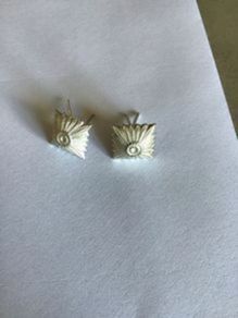 Pair of WW2 German Officers rank pips