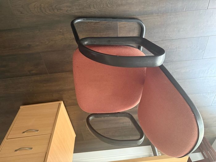desk and chair