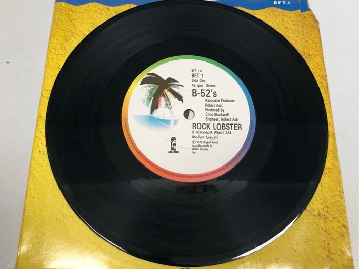 The B-52's - Rock Lobster (1986) 7"