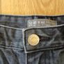 Black Denim Shorts Image 4