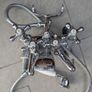 Victorian Style bath shower mixer taps and matching sink taps Image 3