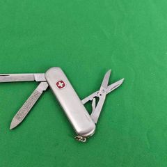 Vintage Rare Discontinued Colkectable Wenger esquire Stainless Steel 65mm Swiss Army Knife