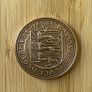 Guernsey 1956 - 8 Doubles, Elizabeth II Image 2