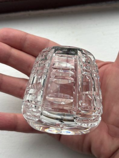Vintage Waterford Crystal Toothpick Holder / Mini Vase