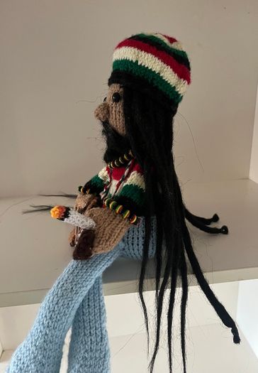 Hand Made Shelf Sitters PlayStation Gamers Rasta