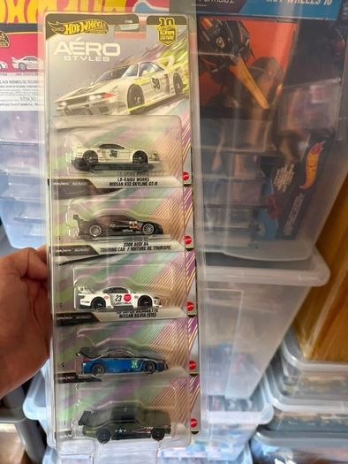 Hot Wheels Aero Styles Full Set