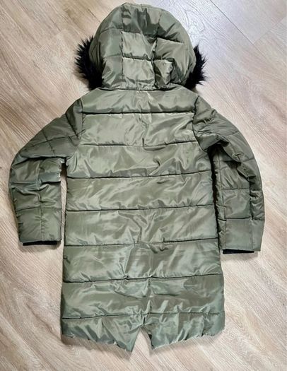 Primark long puffer coat 11/12y