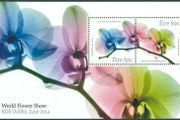 2014 Ireland World Flower Show Commemorative Stamps Miniature Sheet Mint Never Hinged (MNH)