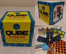 QUBE - Box of Puzzles, brain teasers NEW