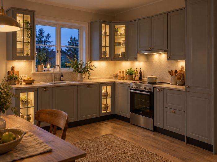 IKEA BODBYN Gray Kitchen - Design & Supply 30% off