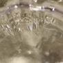 Pair of 1970s Reims VMC French glass candlestick holders Image 4