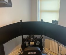 Simlabs triple monitor mount with vesa adapter Kit (free standing)