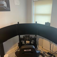 Simlabs triple monitor mount with vesa adapter Kit (free standing)
