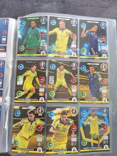 Euro 2016 france cards