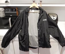 Coca Cola Lined Rain Jacket with Hood