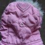 Pink small dog jacket, size XS Image 3