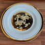 The Art of Chokin -  24kt Gold Trimmed Japanese 8" Ceramic Plate Image 4