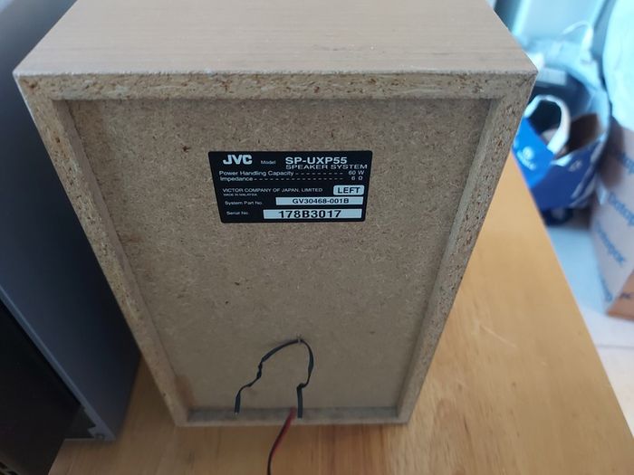 JVC Micro Component System, Model No. CA-UXP55, and 2 JVC Speakers, SP-UXP55, Radio, Tape and CD, in excellent cosmetic condition