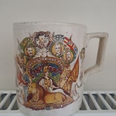 Commemorative mug 1919 end of WW1