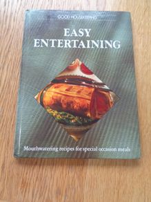 Easy Entertaining Cookery Book for Sale