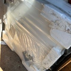 shower door and tray