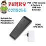 PlayStation 4 5 PS4 PS5 Console DOBE 4 Port USB Hub Extender 4 USB 2.0 TP5-0576 Image 5